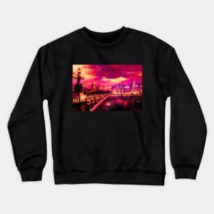 Purple City Crewneck Sweatshirt